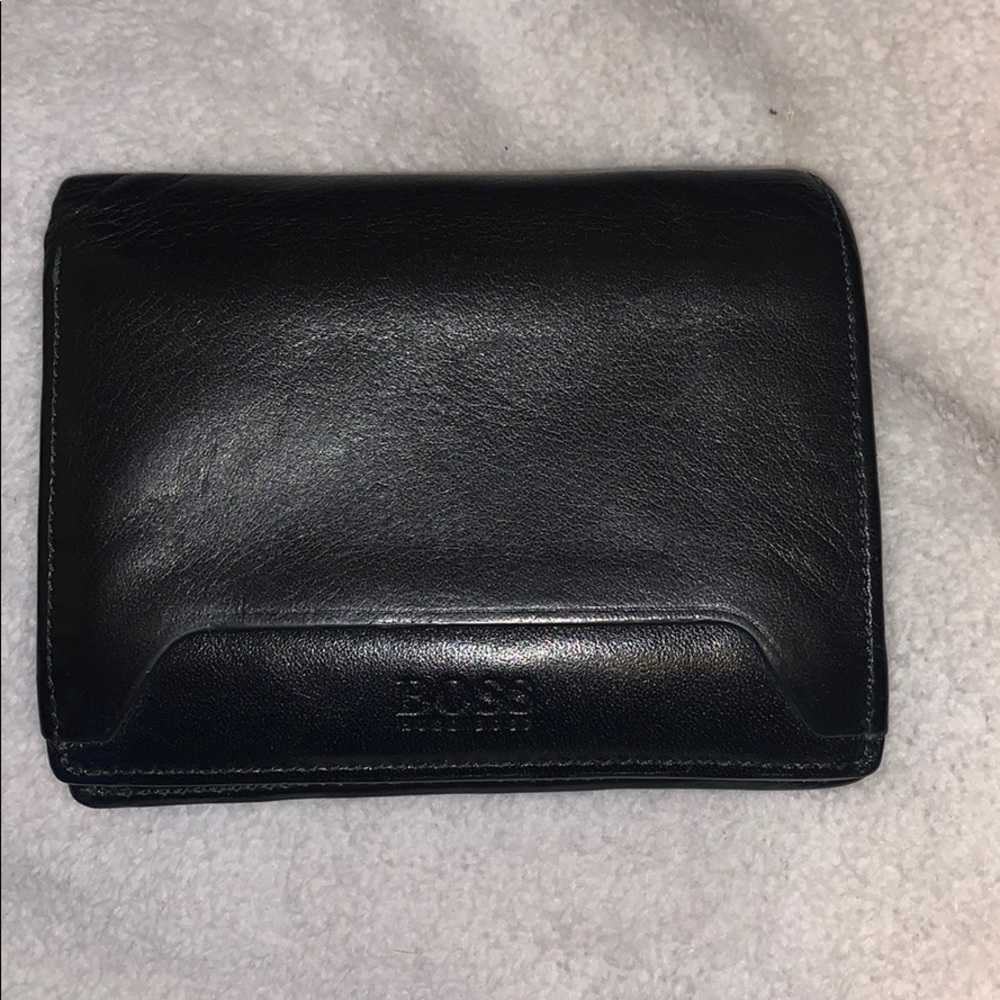 HUGO BOSS Nappa Leather Wallet with coin pocket